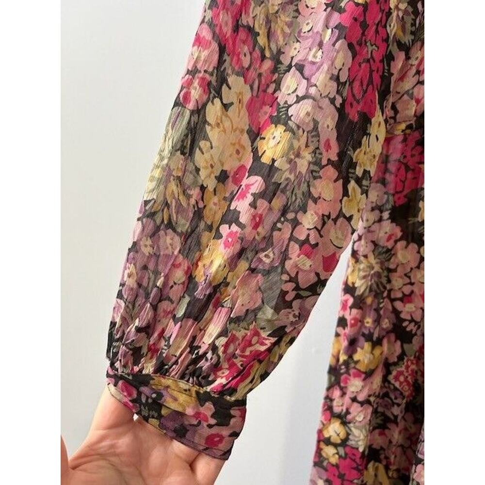 Polo by Ralph Lauren Floral Maxi Dress in Pink, Yellow and Green - Picture 2 of 10